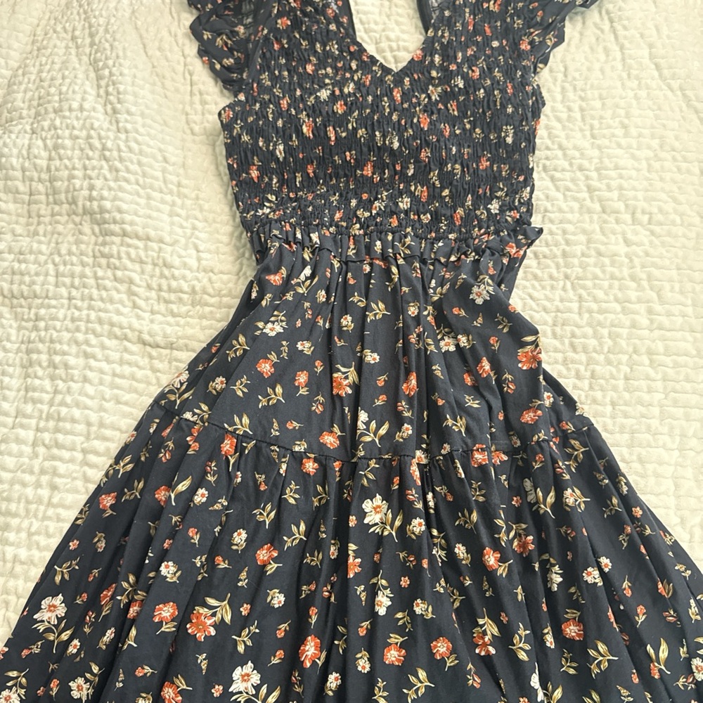 Floral Smocked Dress
